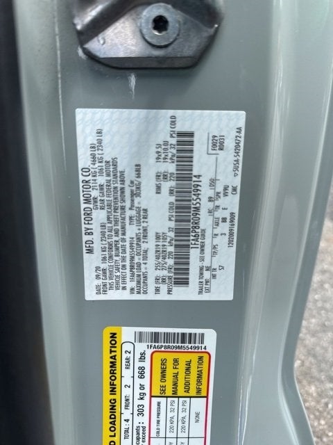 2021 Ford Mustang Mach 1