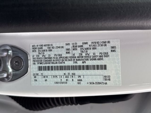 2022 Ford Escape SEL