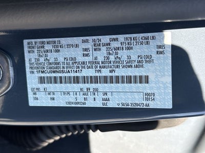 2025 Ford Escape ST-Line
