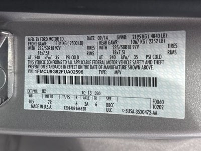 2015 Ford Escape SE