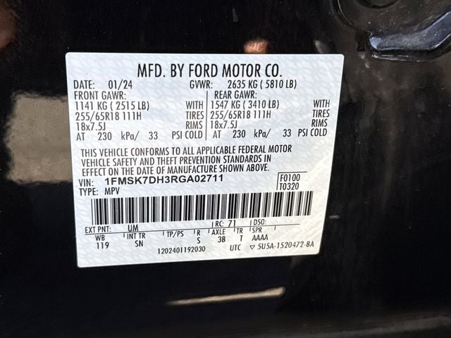 2024 Ford Explorer XLT