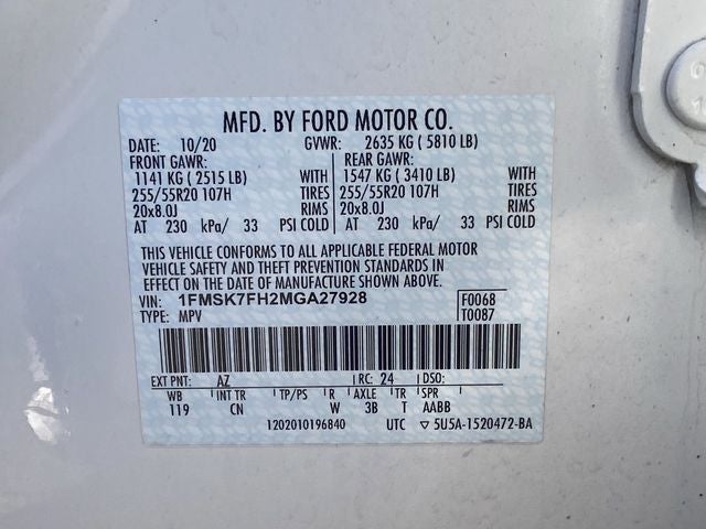 2021 Ford Explorer Limited