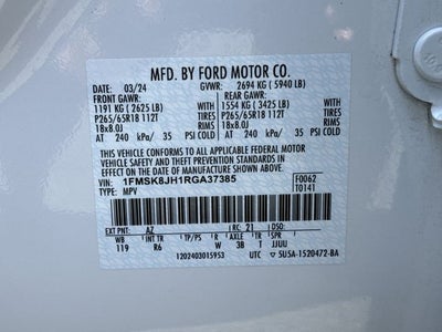 2024 Ford Explorer Timberline