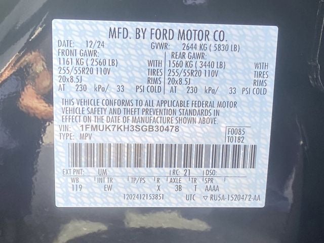 2025 Ford Explorer ST-Line