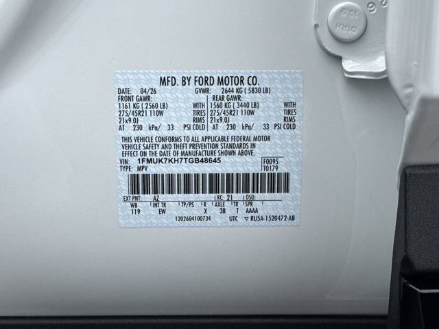 2026 Ford Explorer ST-Line