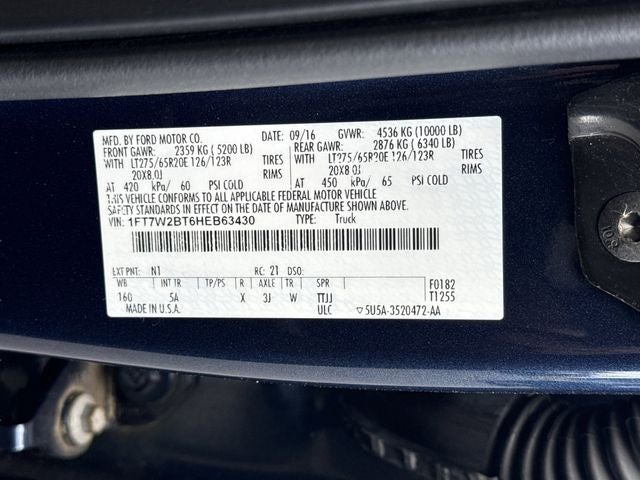 2017 Ford F-250SD Lariat