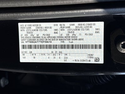 2026 Ford F-250SD Lariat