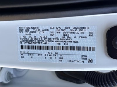 2026 Ford F-250SD Lariat