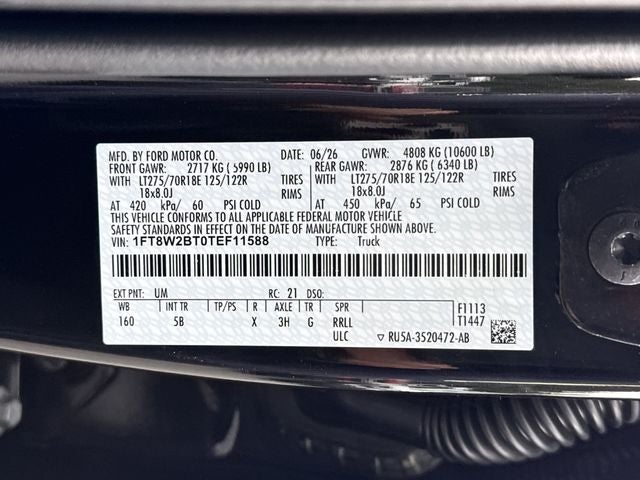 2026 Ford F-250SD Lariat