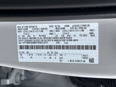2026 Ford F-350SD Platinum DRW
