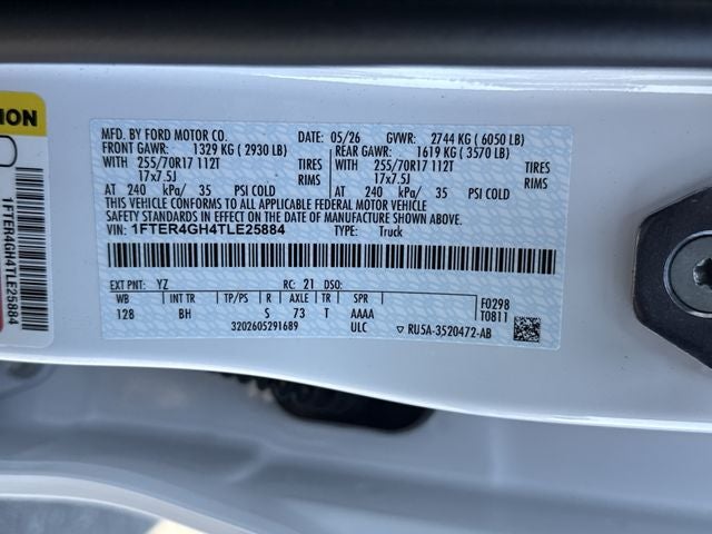 2026 Ford Ranger XLT