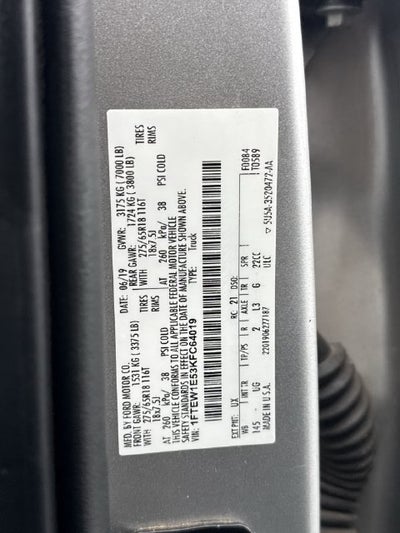 2019 Ford F-150 XLT