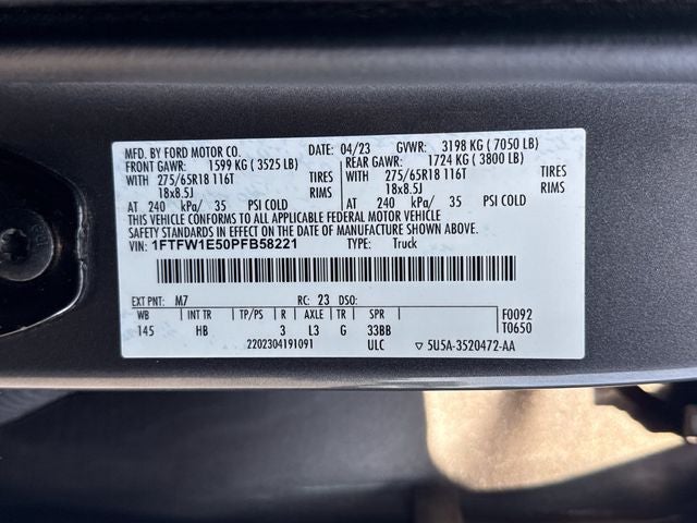 2023 Ford F-150 Lariat