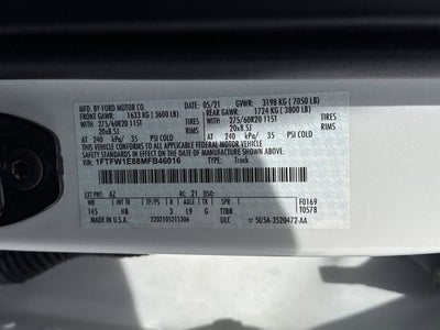 2021 Ford F-150 Lariat