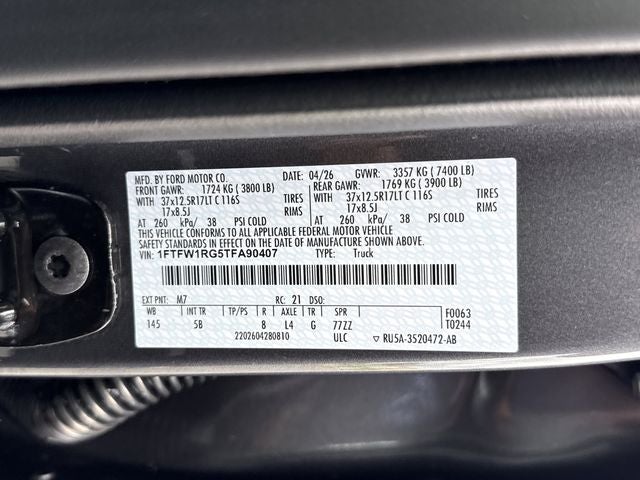 2026 Ford F-150 Raptor