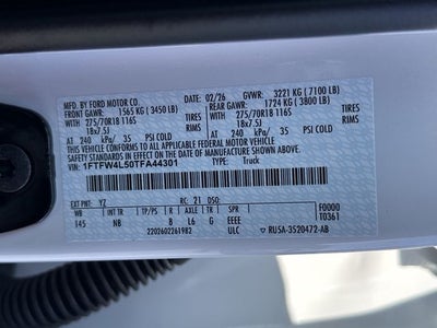 2026 Ford F-150 Tremor