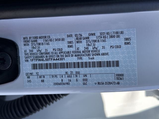 2026 Ford F-150 Tremor