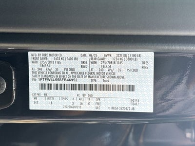2025 Ford F-150 Tremor