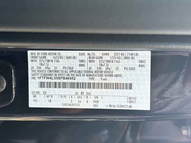 2025 Ford F-150 Tremor