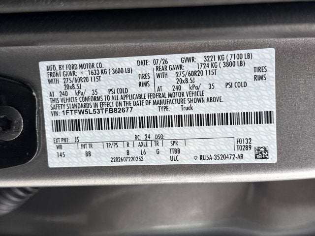 2026 Ford F-150 Lariat