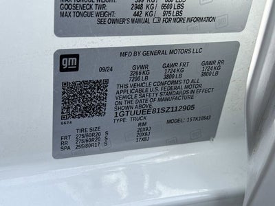 2025 GMC Sierra 1500 AT4