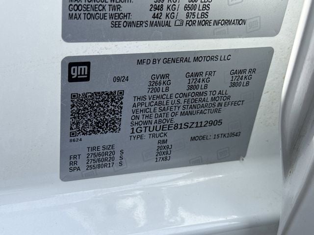 2025 GMC Sierra 1500 AT4