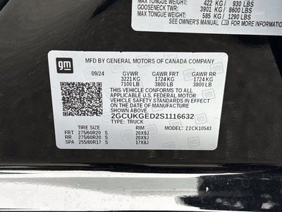 2025 Chevrolet Silverado 1500 LTZ