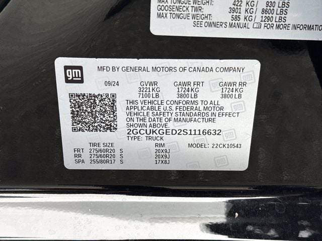 2025 Chevrolet Silverado 1500 LTZ