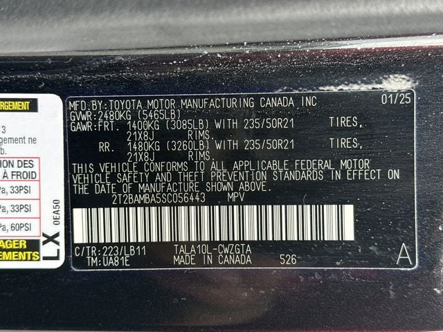 2025 Lexus RX 350 Premium Plus