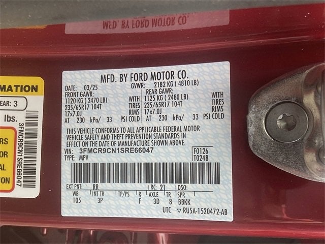 2025 Ford Bronco Sport Outer Banks