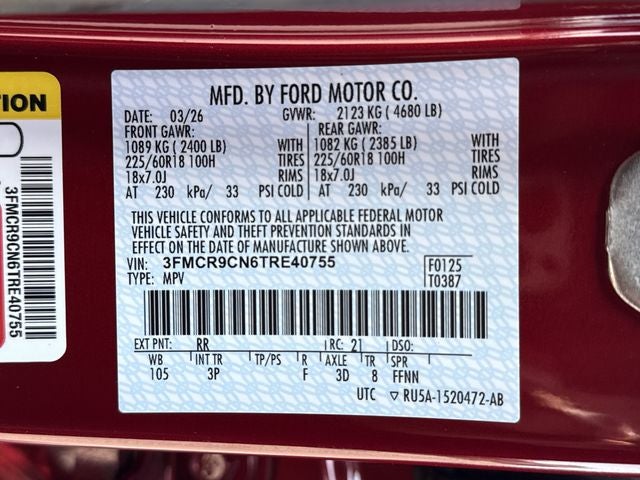 2026 Ford Bronco Sport Outer Banks