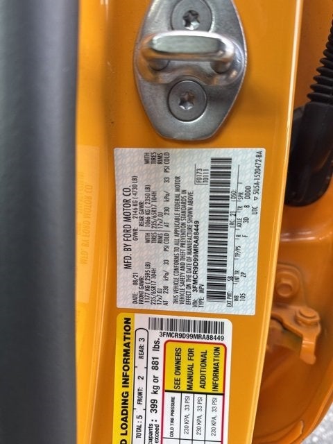 2021 Ford Bronco Sport Badlands