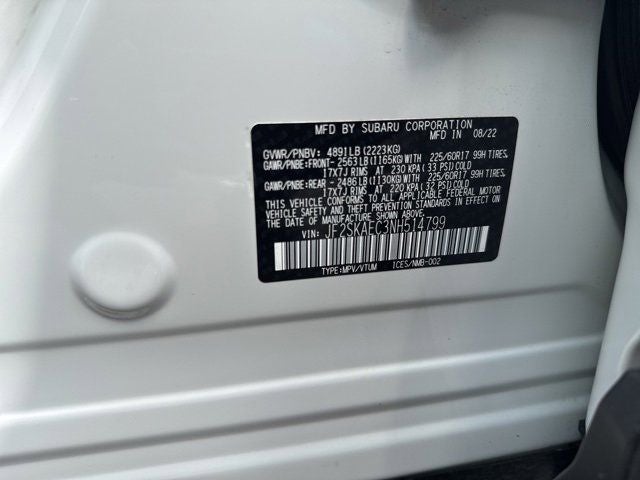 2022 Subaru Forester Premium