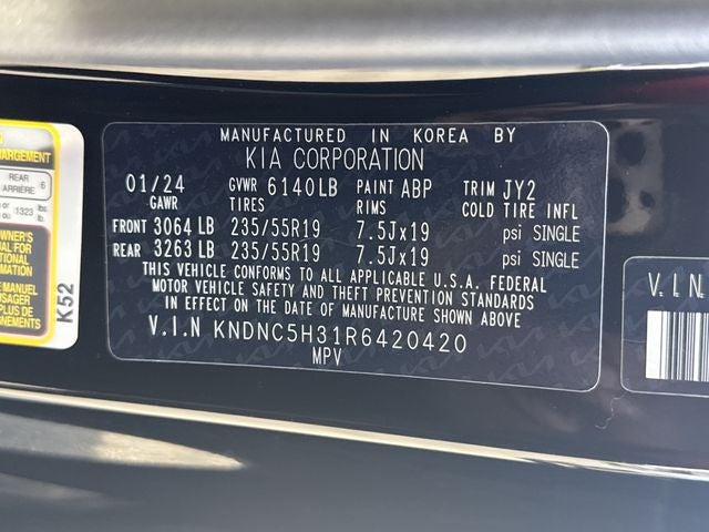 2024 Kia Carnival EX