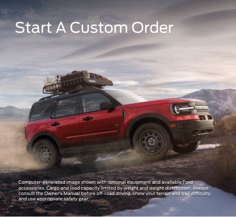 Start a custom order | Southern Ford of Thomaston in Thomaston GA
